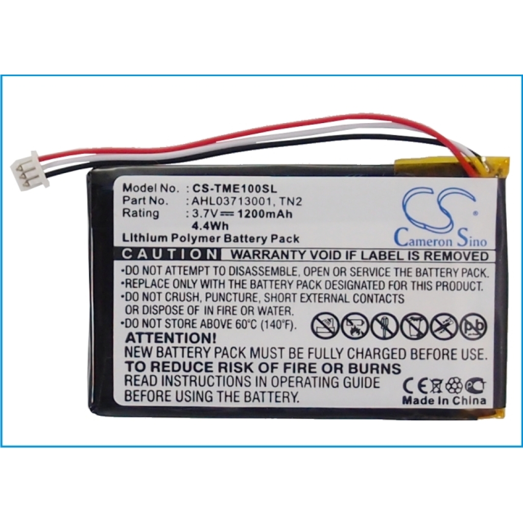 Baterii Baterie GPS, Navigator CS-TME100SL