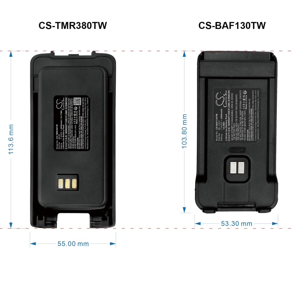 Baterie pentru Retevis RT82