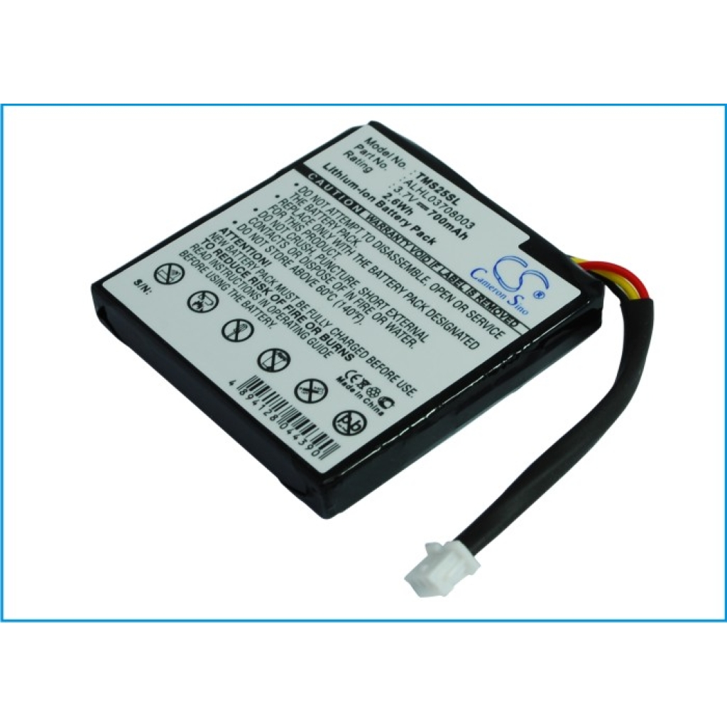 Înlocuire compatibilă pentru bateria TomTom ALHL03708003