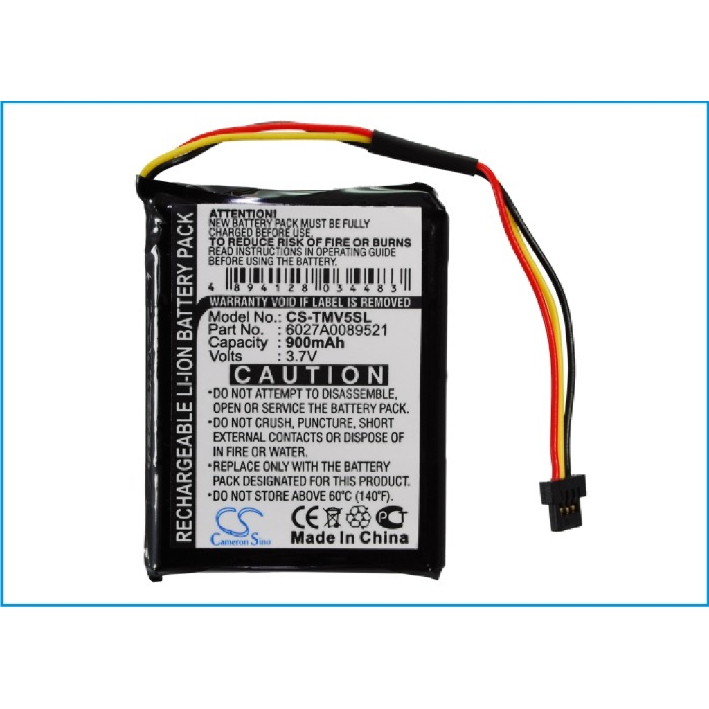 Înlocuire compatibilă pentru bateria TomTom 6027A0089521