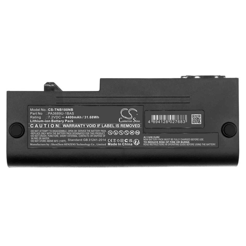 Baterii pentru laptop Toshiba CS-TNB100NB