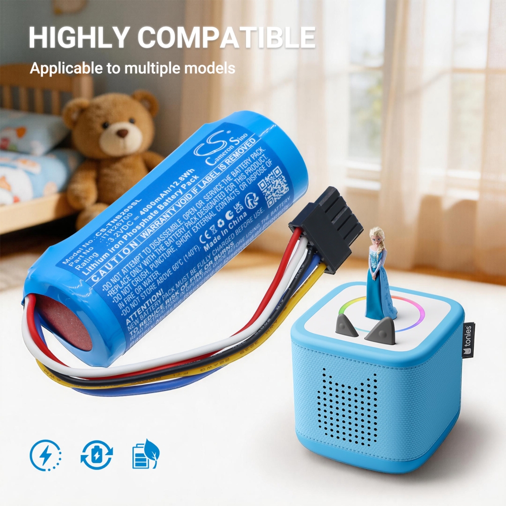 Baterie compatibil cu Tonies CS-TNB200SL