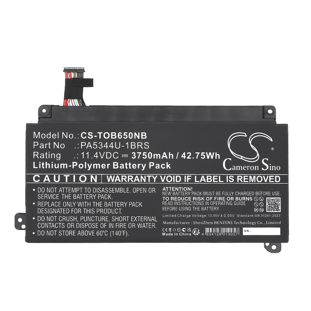 Baterii pentru laptop Toshiba Dynabook BJ65/FS (CS-TOB650NB)