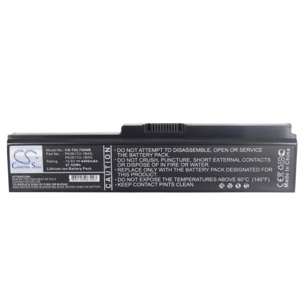 Notebook battery Toshiba Satellite L750