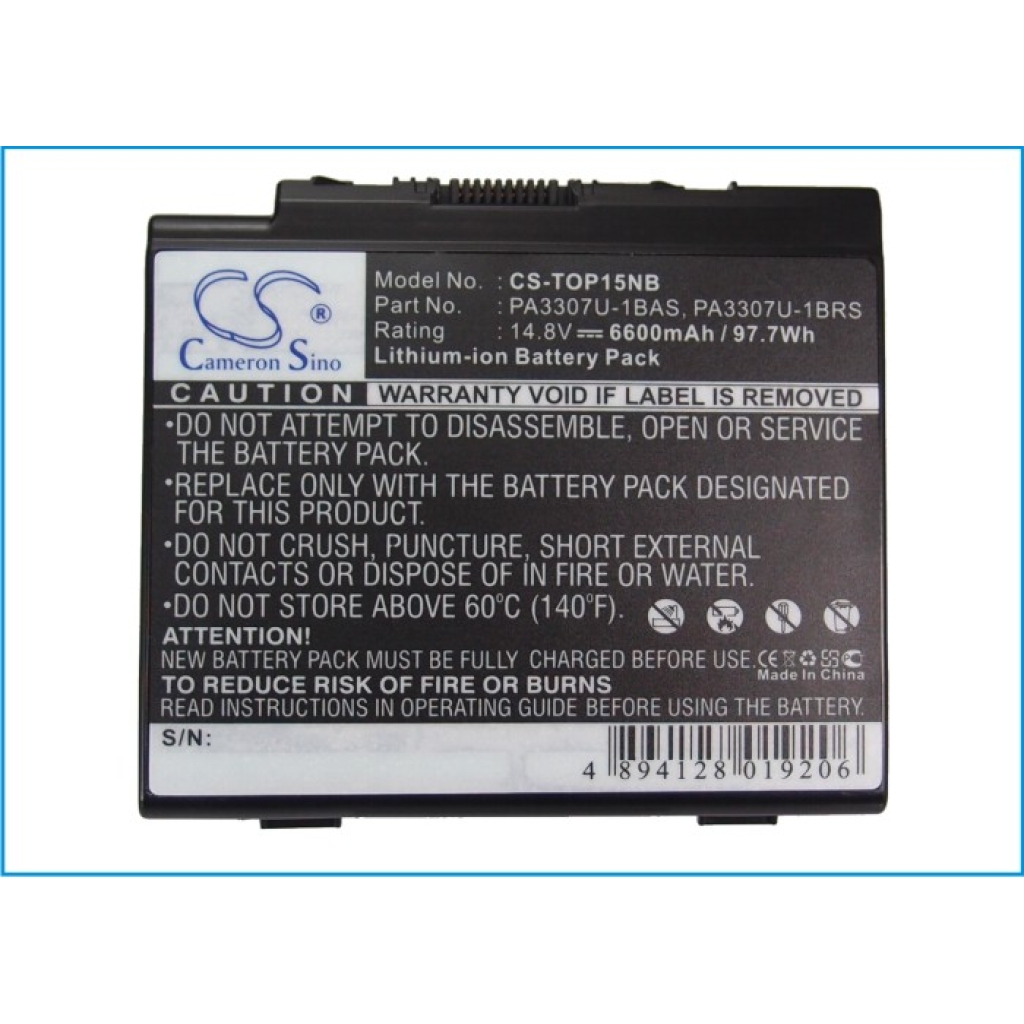 Battery compatible with Notebook battery