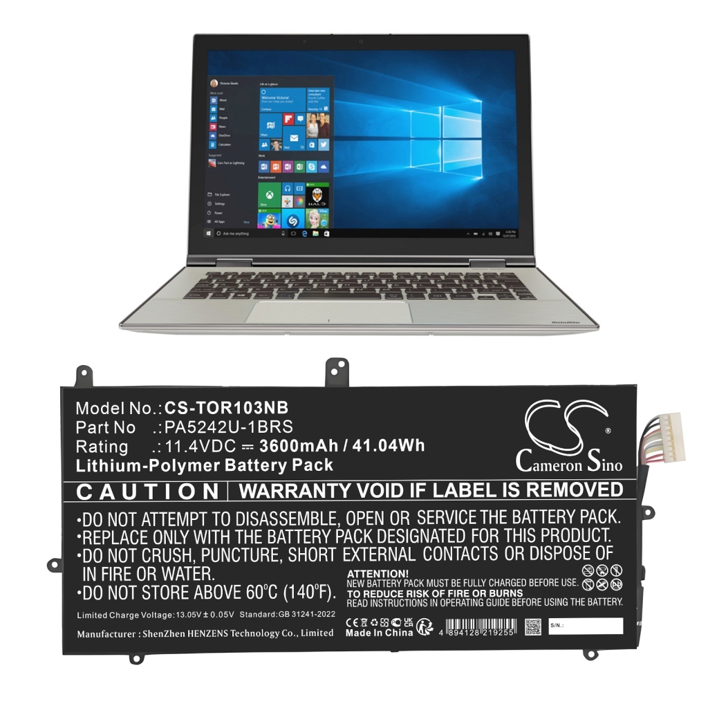 Baterii pentru laptop Toshiba CS-TOR103NB