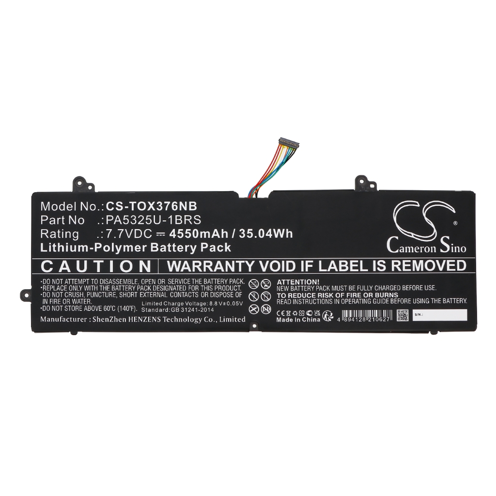 Înlocuire compatibilă pentru bateria Toshiba PA5325U-1BRS