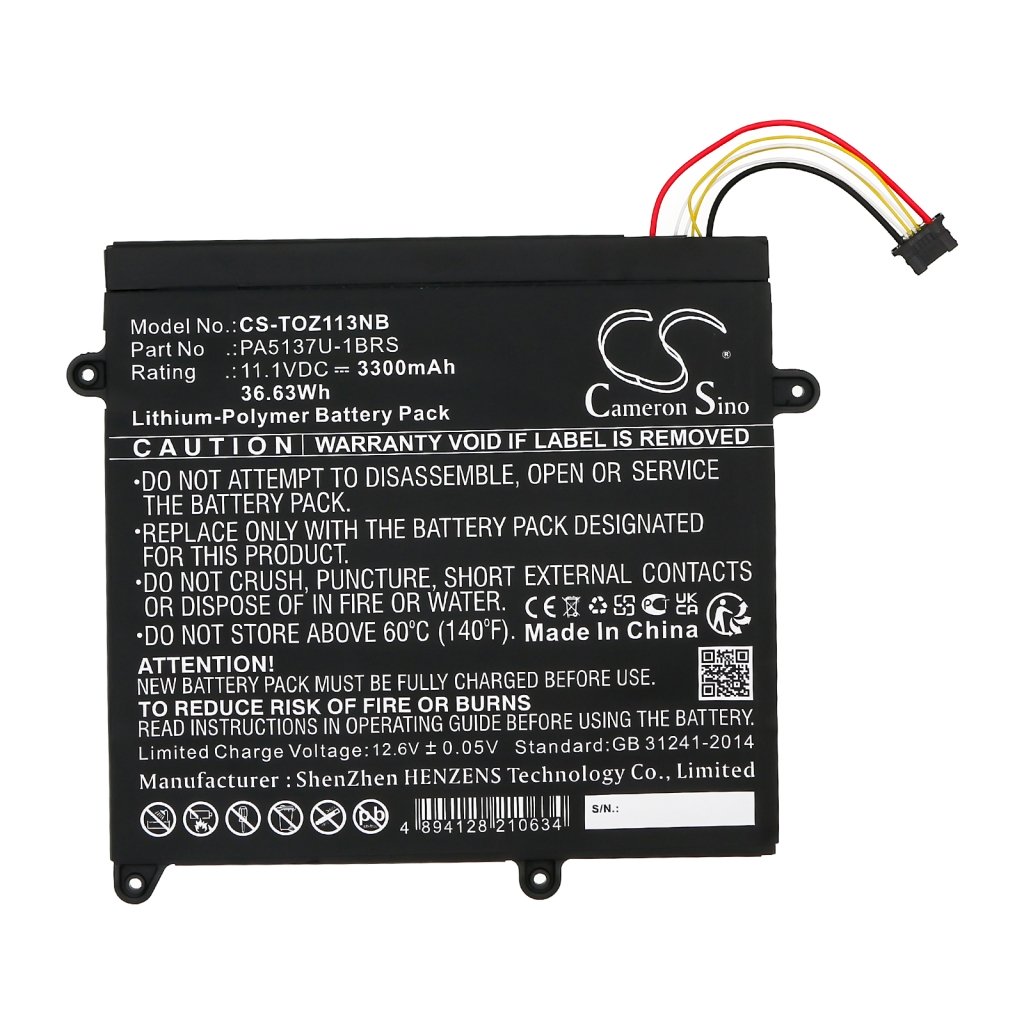 Înlocuire compatibilă pentru bateria Toshiba PA5137U-1BRS