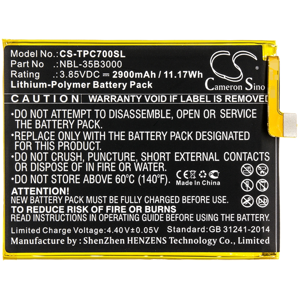 Baterie telefon mobil Tp-link TP910C (CS-TPC700SL)