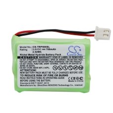 Compatible battery replacement for Tri-Tronics 1038100-D,1038100-E,1038100-G,1107000