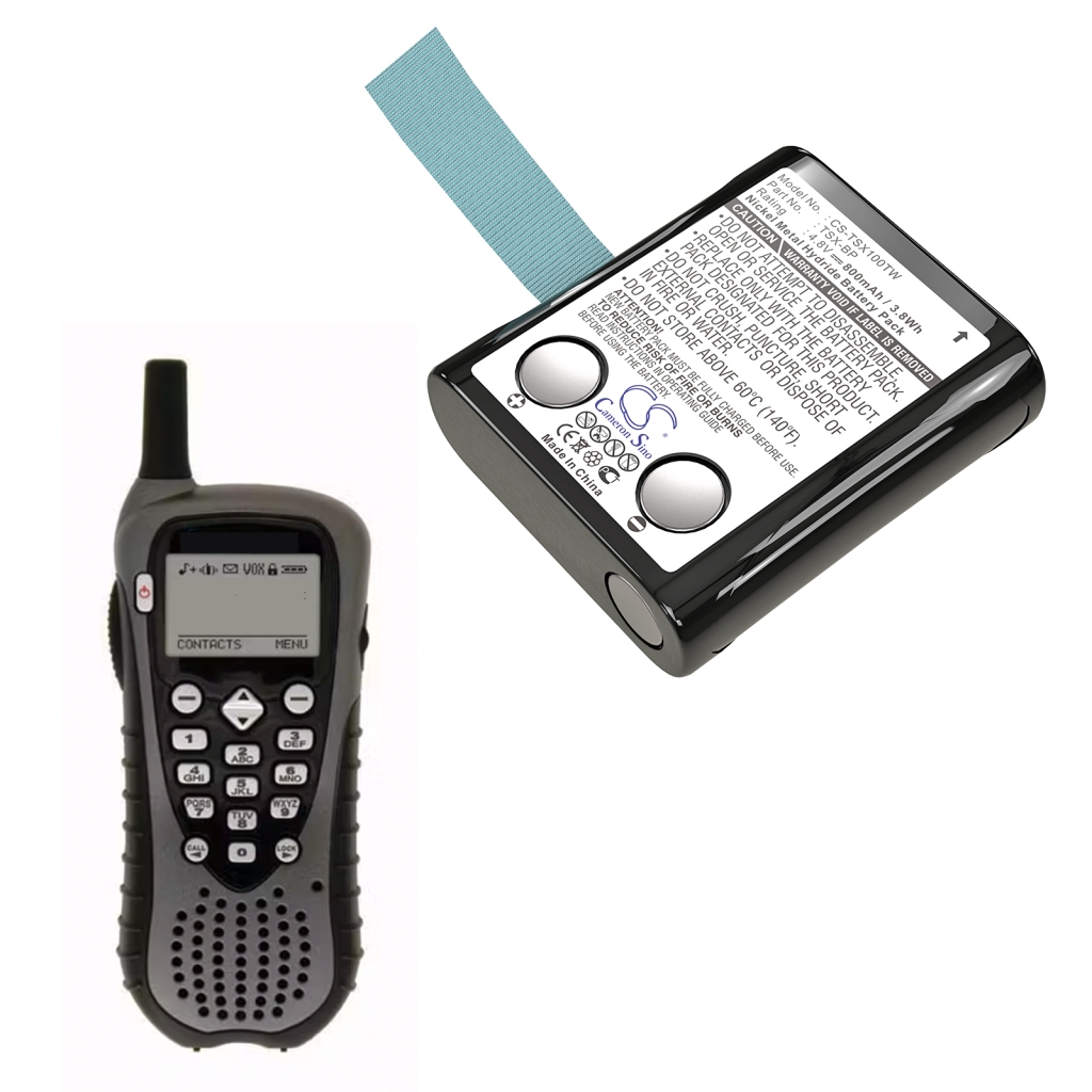 Baterie radio bidirecțional TriSquare CS-TSX100TW