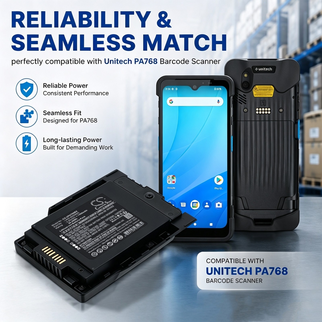 Battery for Unitech PA768