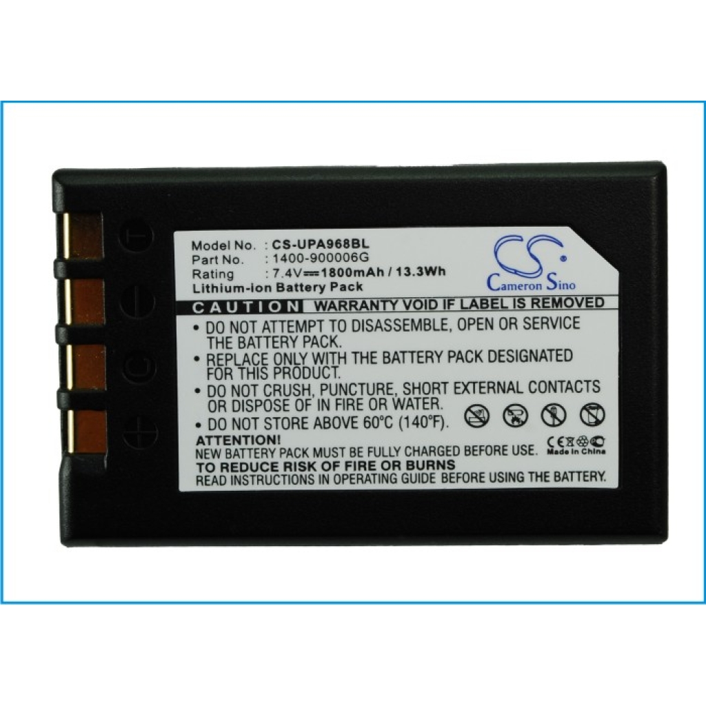 Baterie cod de bare, scanner Unitech CS-UPA968BL