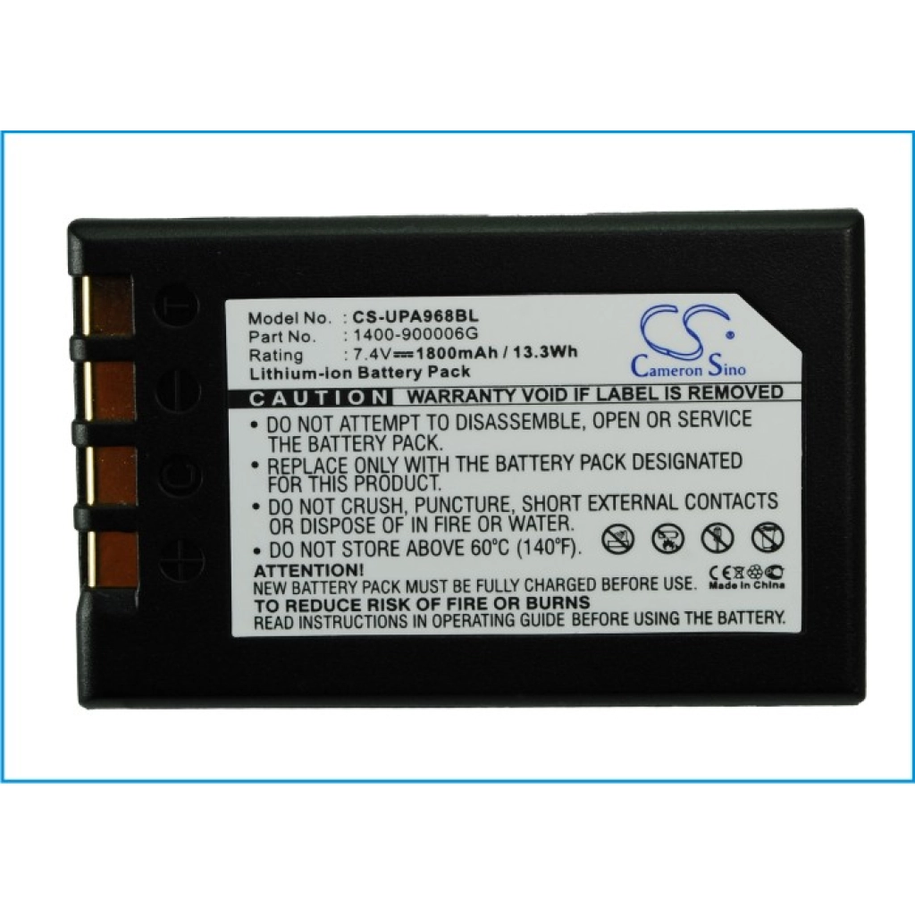 Baterie cod de bare, scanner Unitech PA968II (CS-UPA968BL)