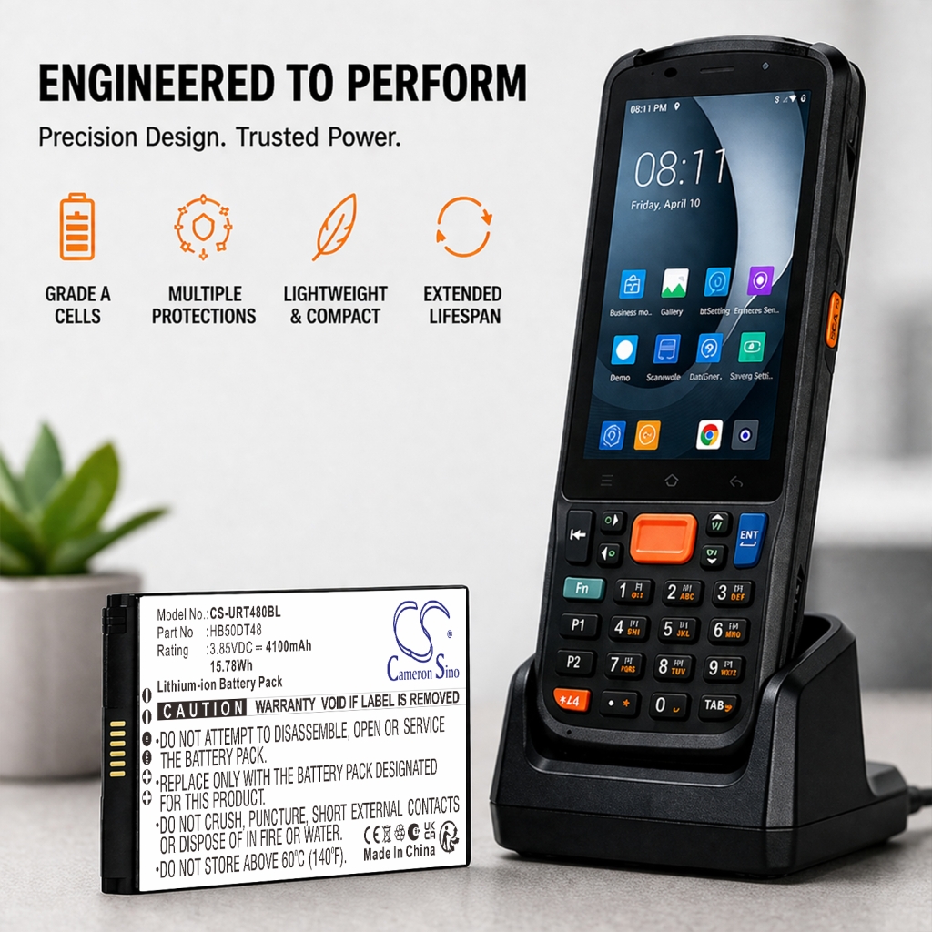 Battery compatible with Urovo