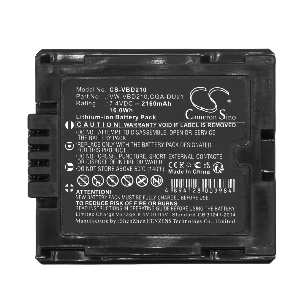 Camera Battery Panasonic PV-GS59