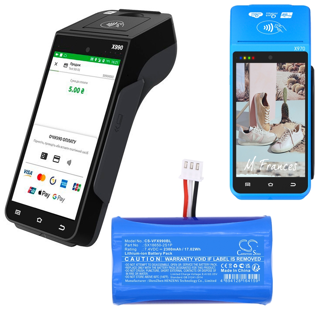 Baterie terminal de plată Verifone CS-VFX990BL