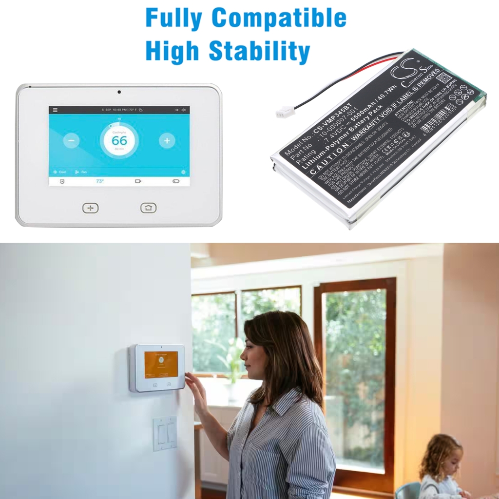 Baterii Baterie cameră de securitate acasă CS-VMP345BT