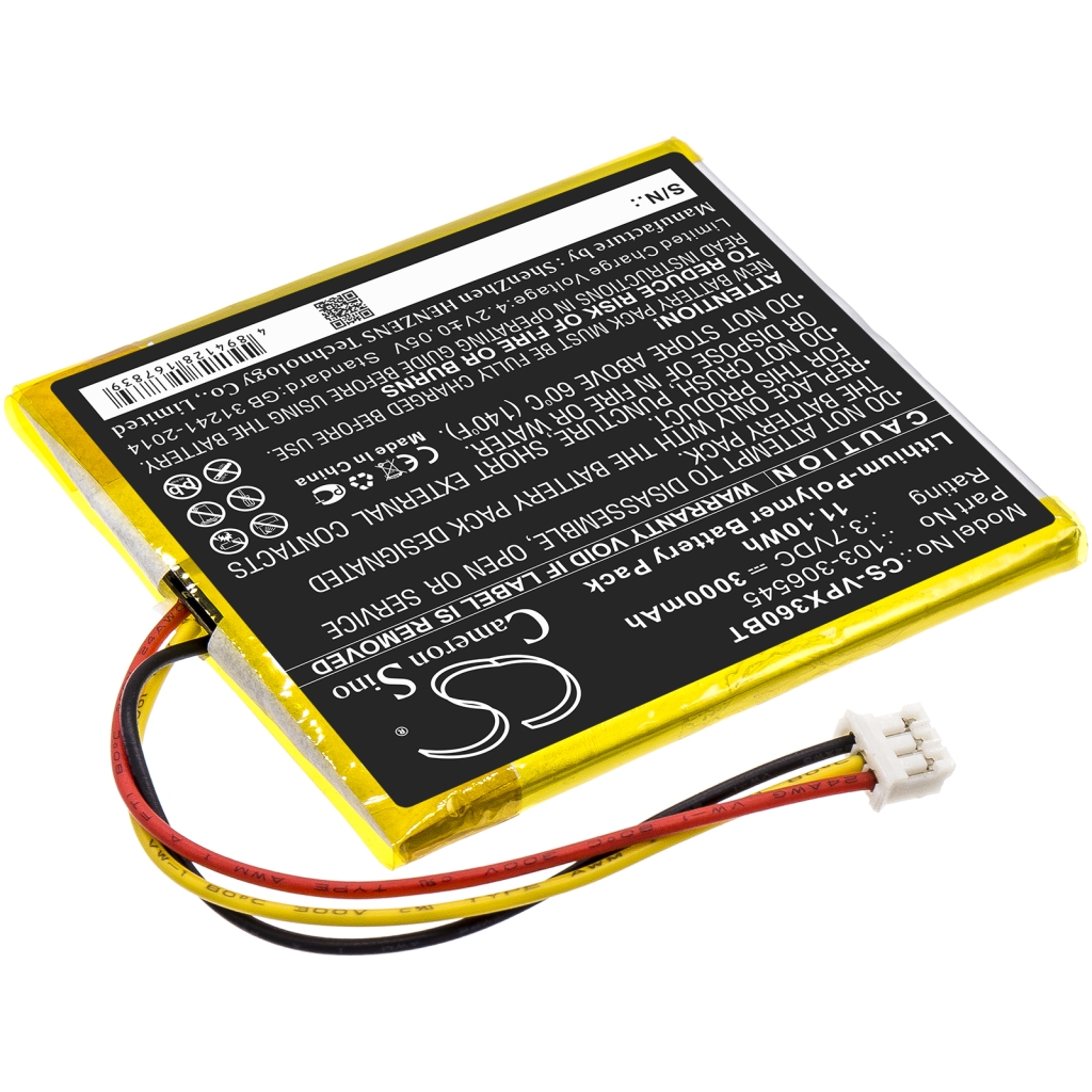 Înlocuire compatibilă pentru bateria Visonic 103-306545