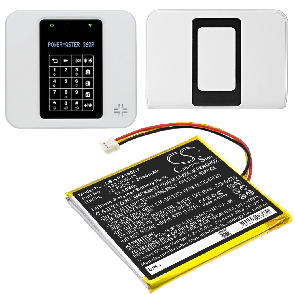 Înlocuire compatibilă pentru bateria Visonic 103-306545