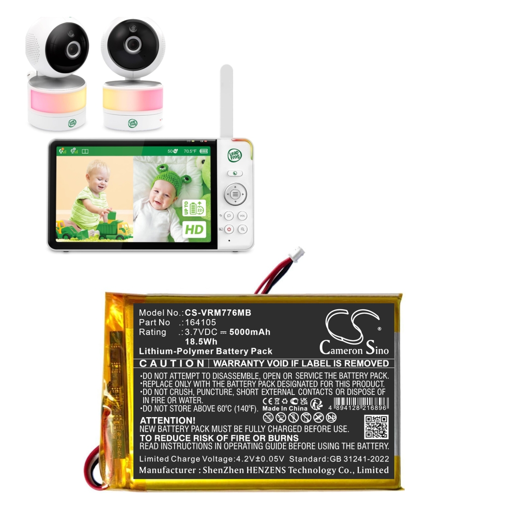 Înlocuire compatibilă pentru bateria Vtech 164105