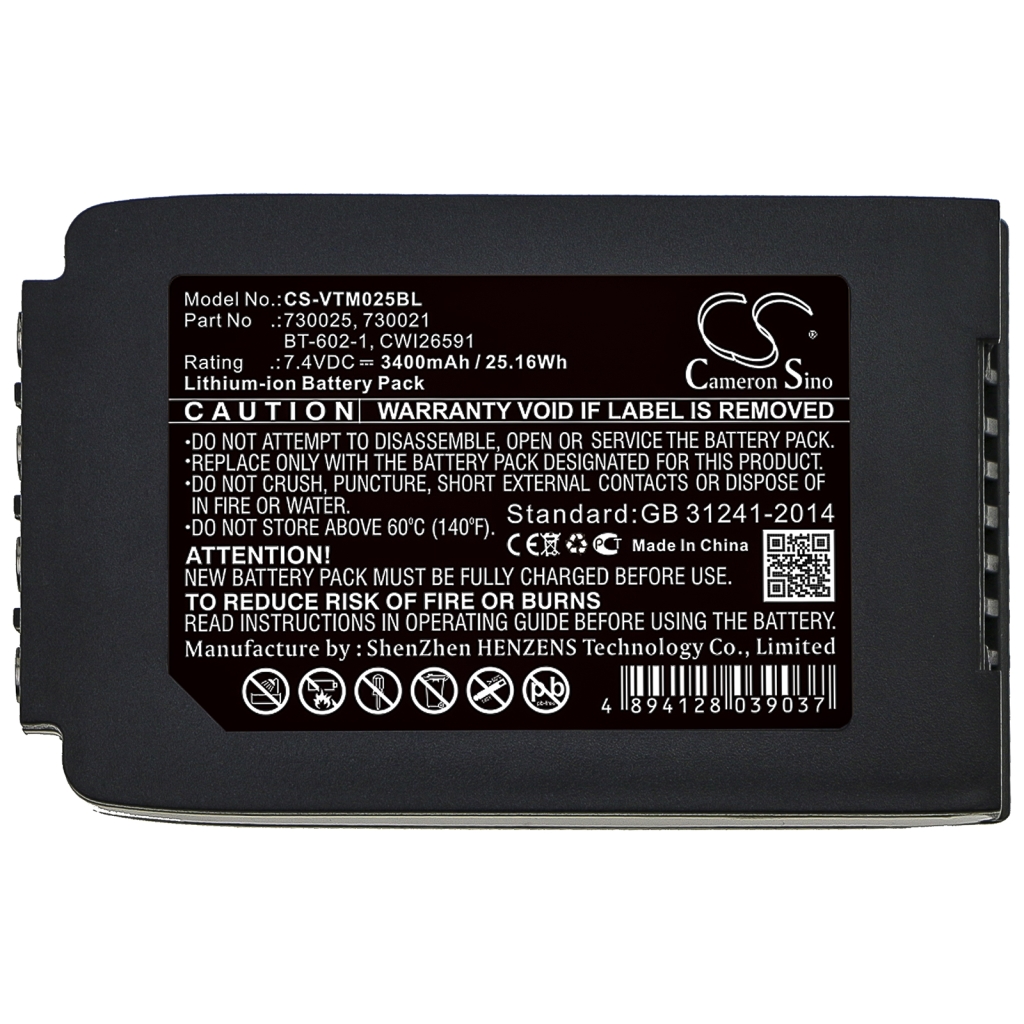 Battery Replaces BT-602-1