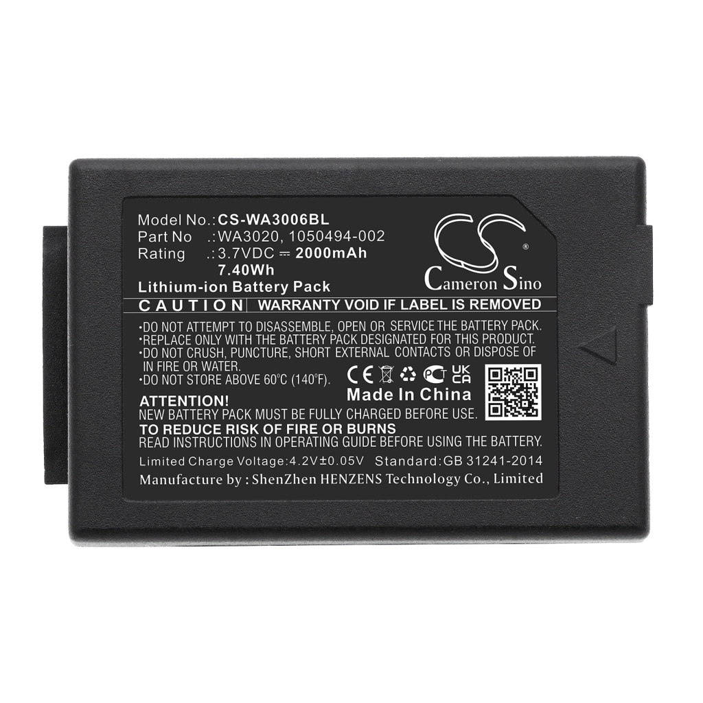 Baterie cod de bare, scanner TEKLOGIX 7527 WorkAbout Pro