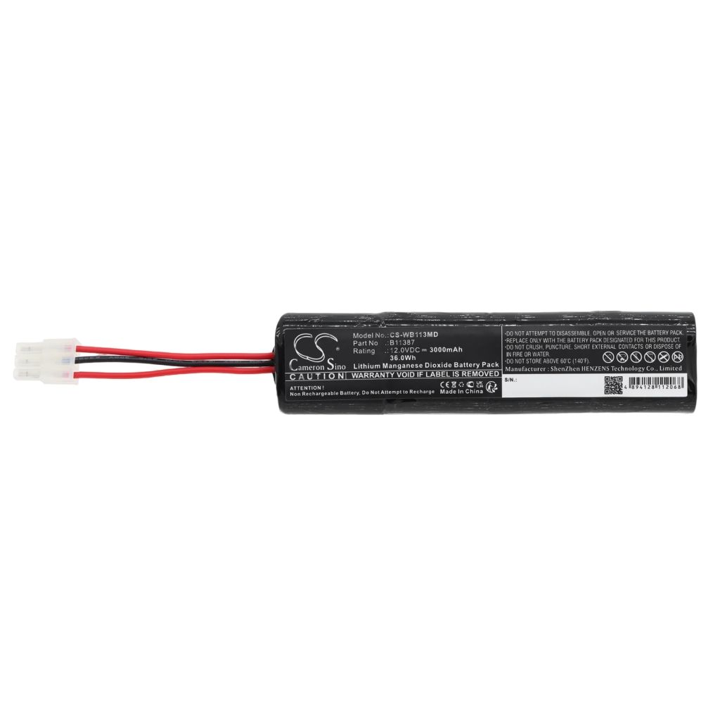 Baterie compatibil cu Welch-Allyn Mrl Grason stadler Schiller america Medical research CS-WB113MD