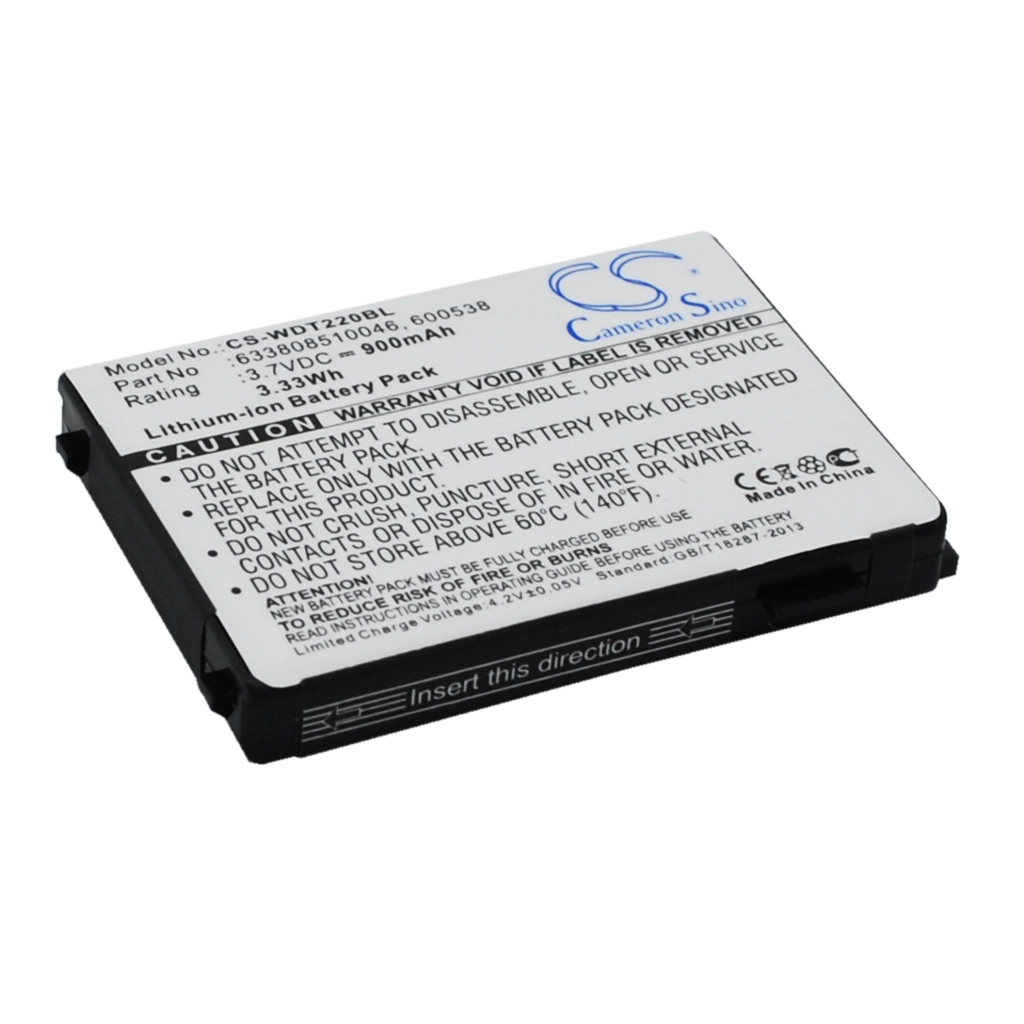 BarCode, Scanner Battery Wasp CS-WDT220BL