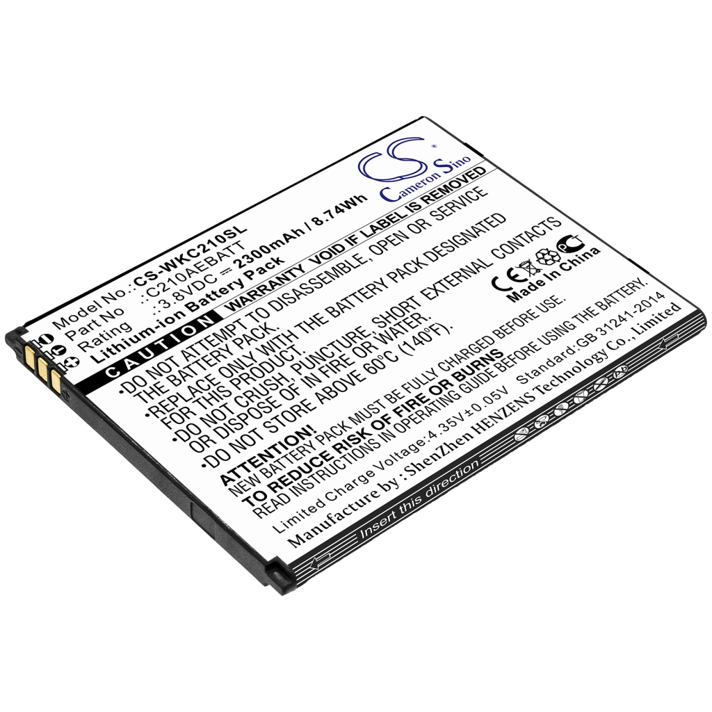Înlocuire compatibilă pentru bateria Wiko C210AEBATT