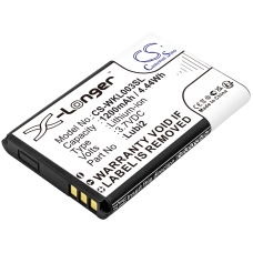 Compatible battery replacement for Noktel BL-5CV,BL-75,BL-77,LUBI2,RIFF