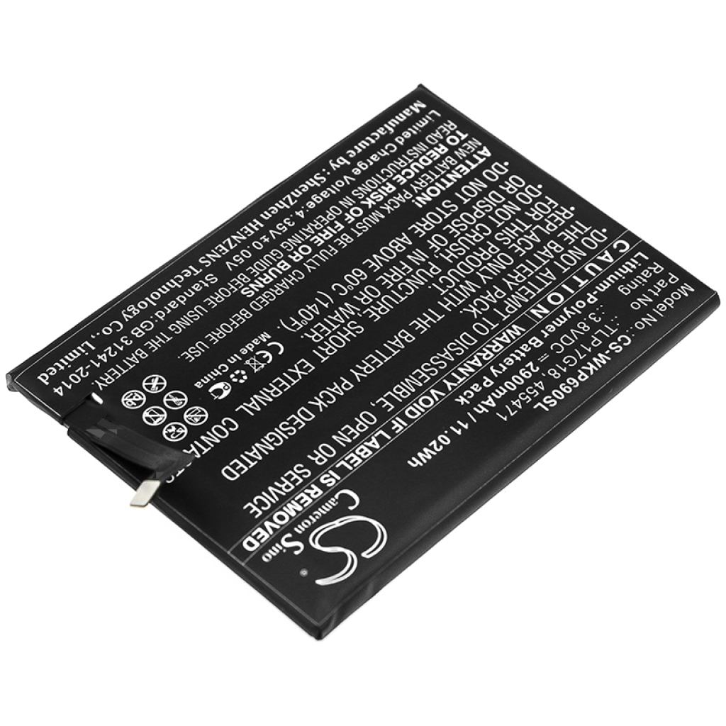 Înlocuire compatibilă pentru bateria Wiko 455471,TLP17G18