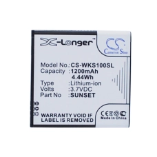 Înlocuire compatibilă pentru bateria Wiko C535143120T,SUNSET