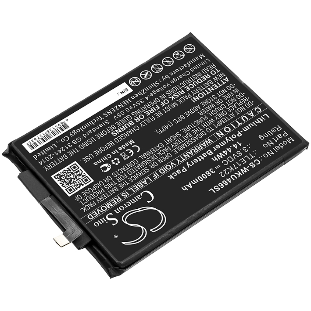 Înlocuire compatibilă pentru bateria Wiko TLE17K22