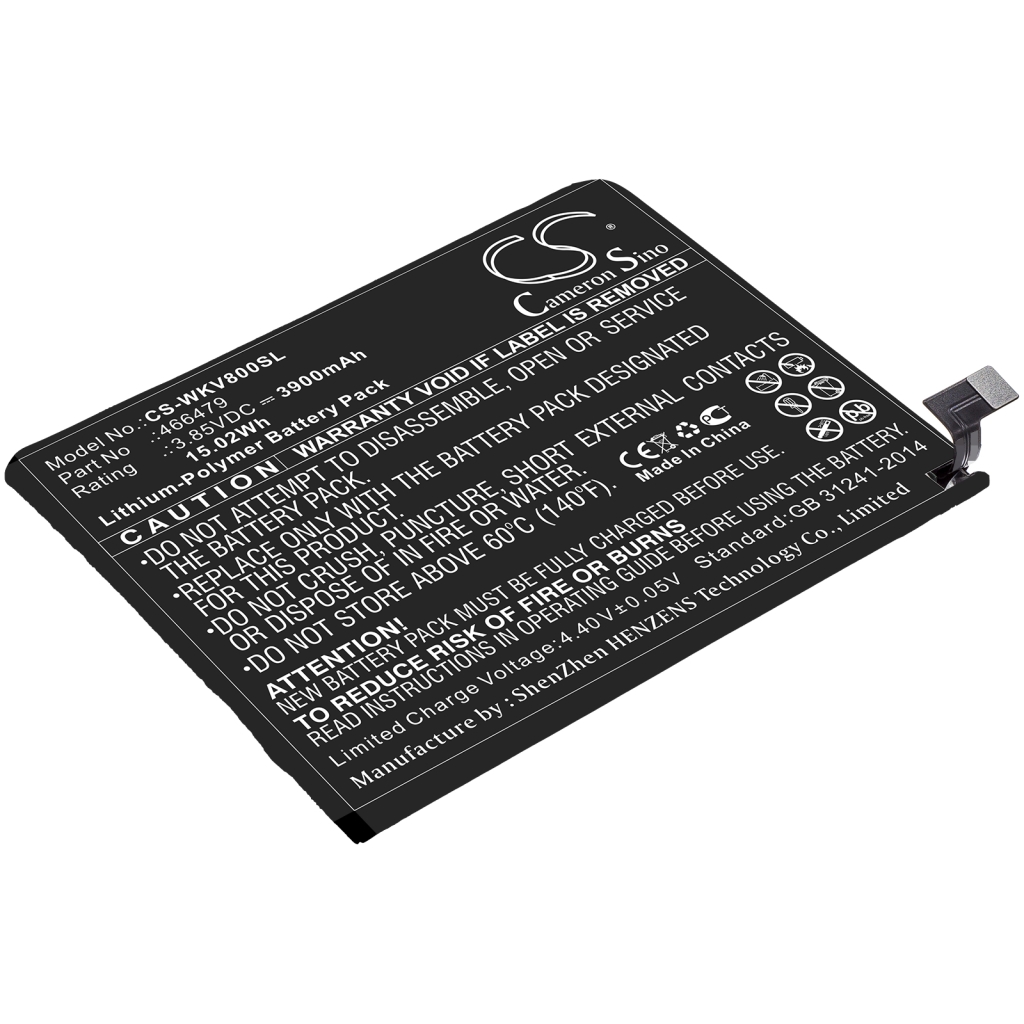 Înlocuire compatibilă pentru bateria Wiko 466479