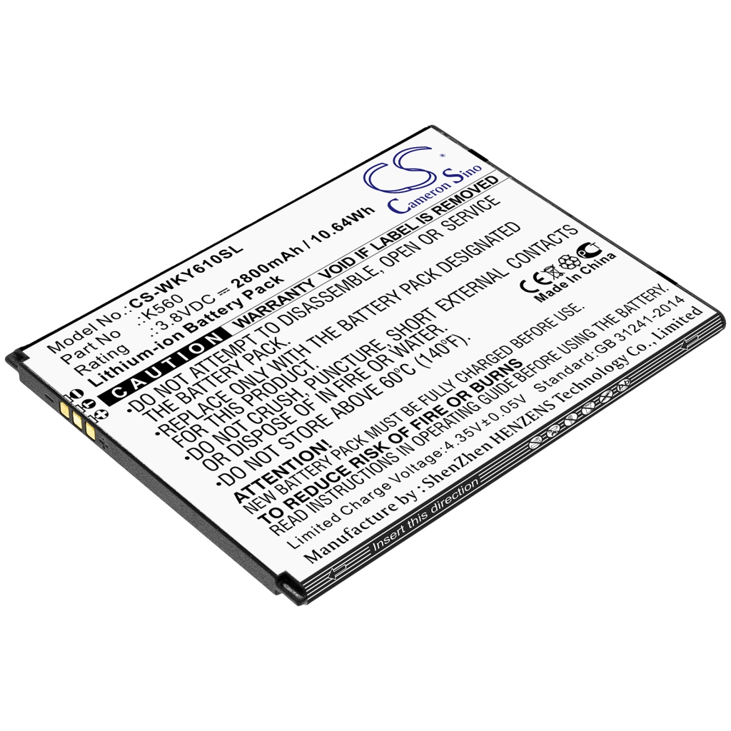 Baterie telefon mobil Wiko Y62 Plus (CS-WKY610SL)