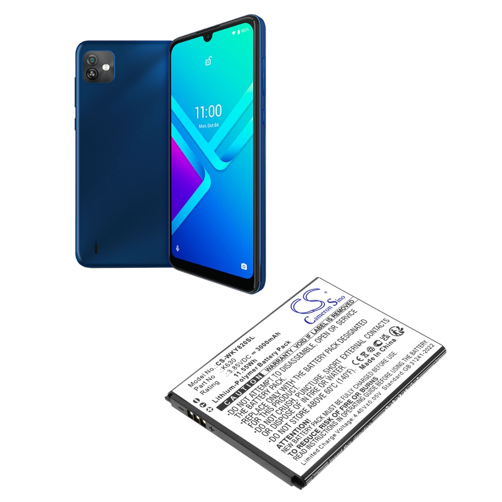 Mobile Phone Battery Wiko CS-WKY820SL