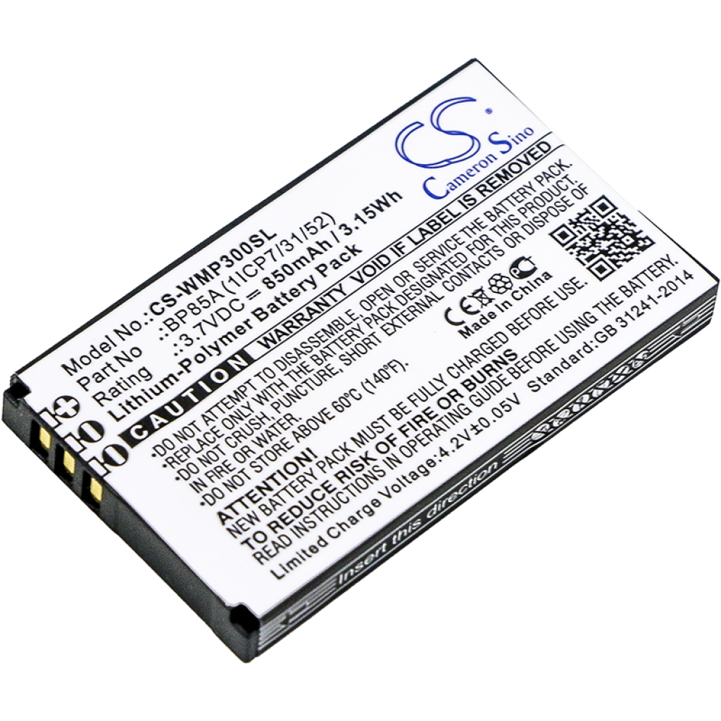 Baterie GPS, Navigator Wm systems CS-WMP300SL