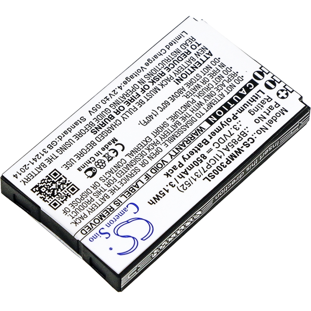 Baterie GPS, Navigator Wm systems CS-WMP300SL
