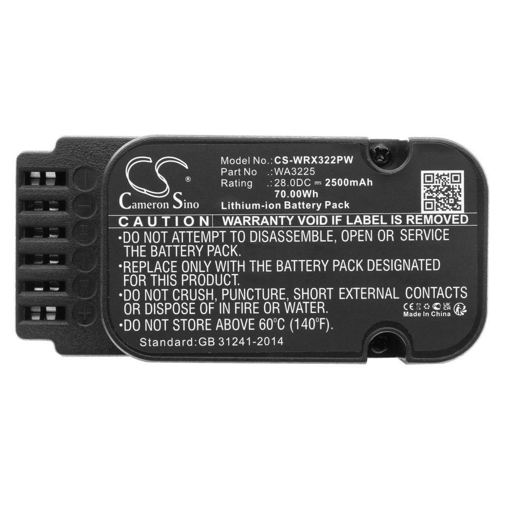 Înlocuire compatibilă pentru bateria Worx WA3225,WA3226,WA3565