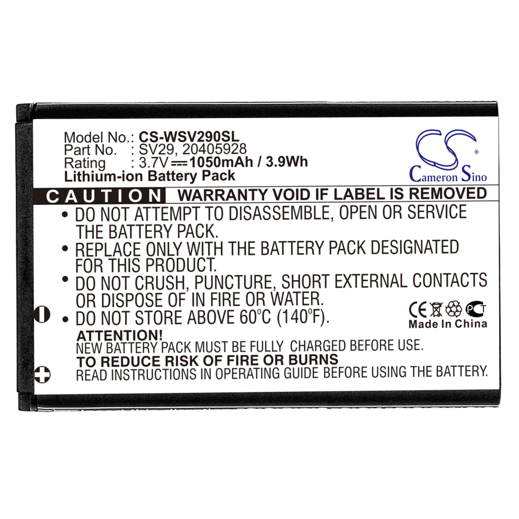 Baterie telefon mobil Swisstone CS-WSV290SL