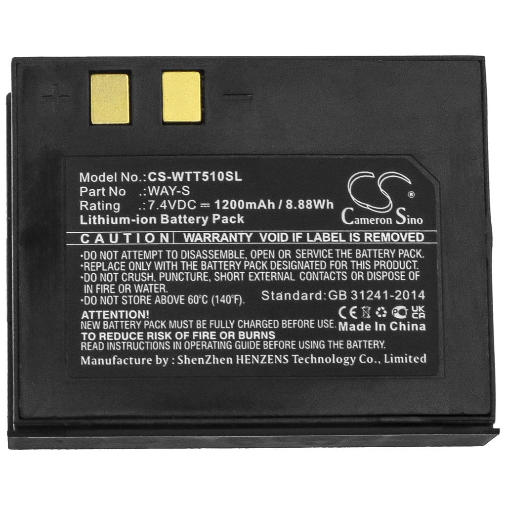 Baterie imprimantă Way systems MTT 1510 Printer (CS-WTT510SL)