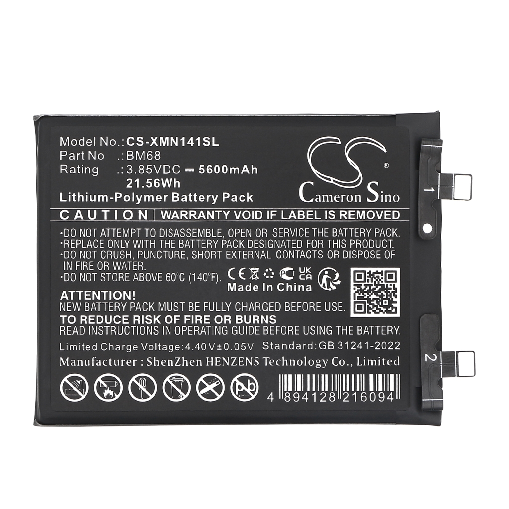 Mobile Phone Battery Redmi CS-XMN141SL