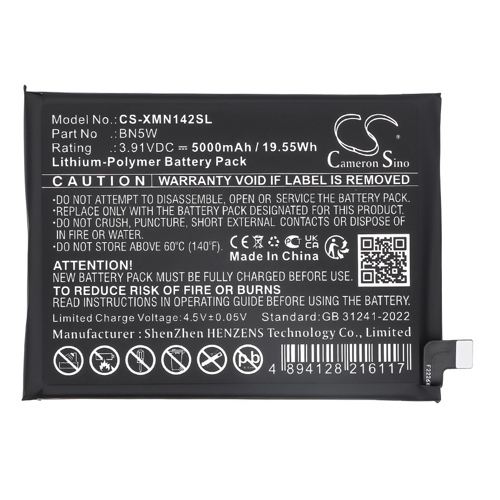 Mobile Phone Battery Redni CS-XMN142SL