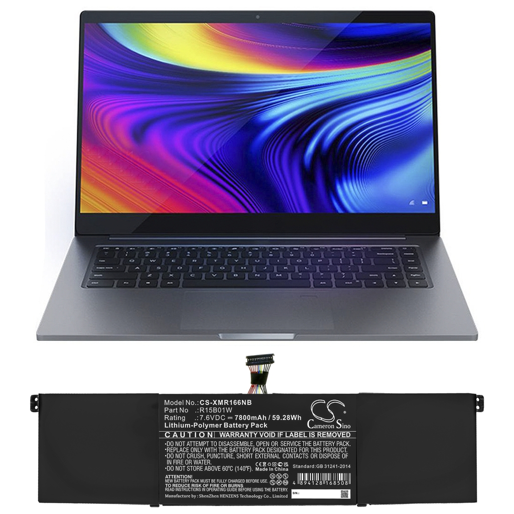 Baterii pentru laptop Xiaomi Mi Pro 15.6 i3 8130U/4GB/128GB (CS-XMR166NB)