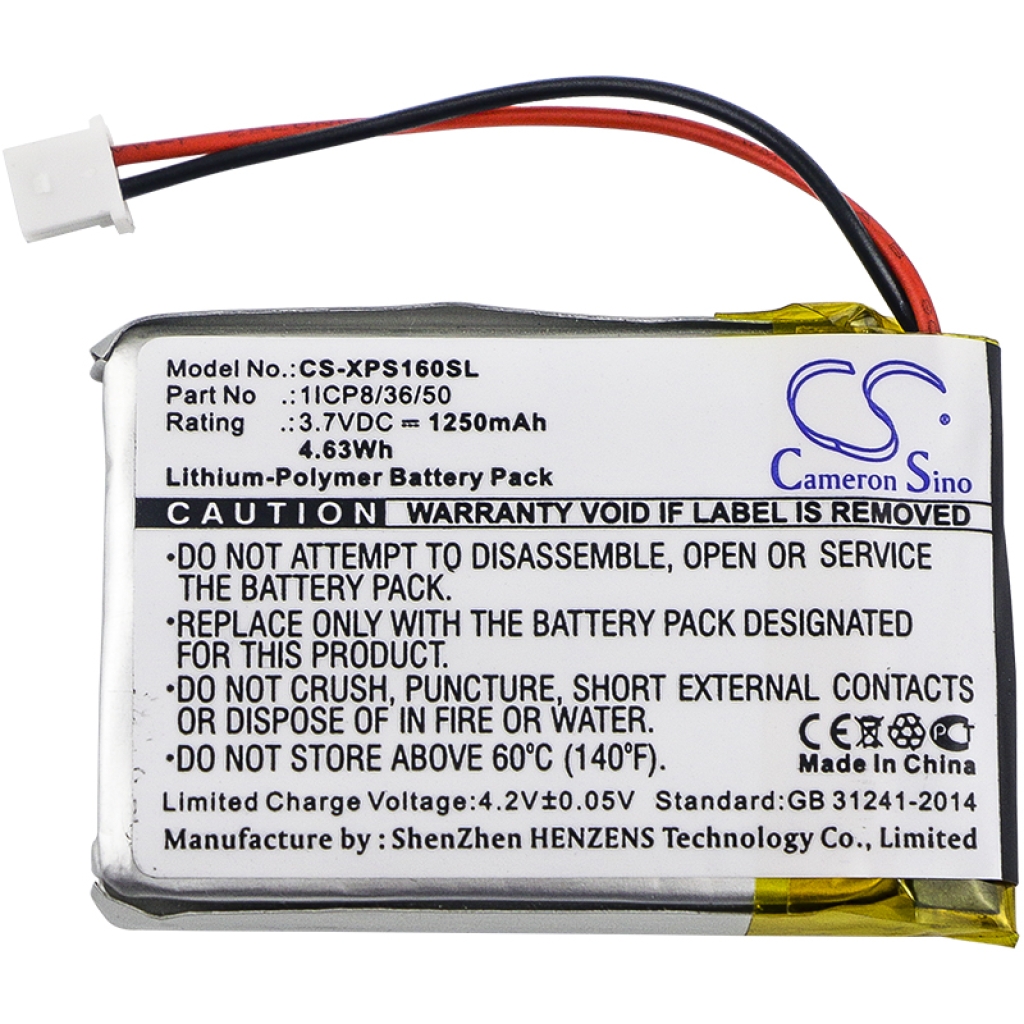 Baterie GPS, Navigator Dual XGPS160 (CS-XPS160SL)