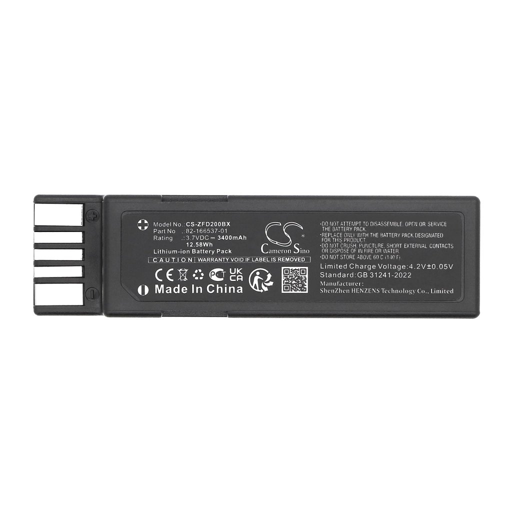 BarCode, Scanner Battery Zebra CS-ZFD200BX
