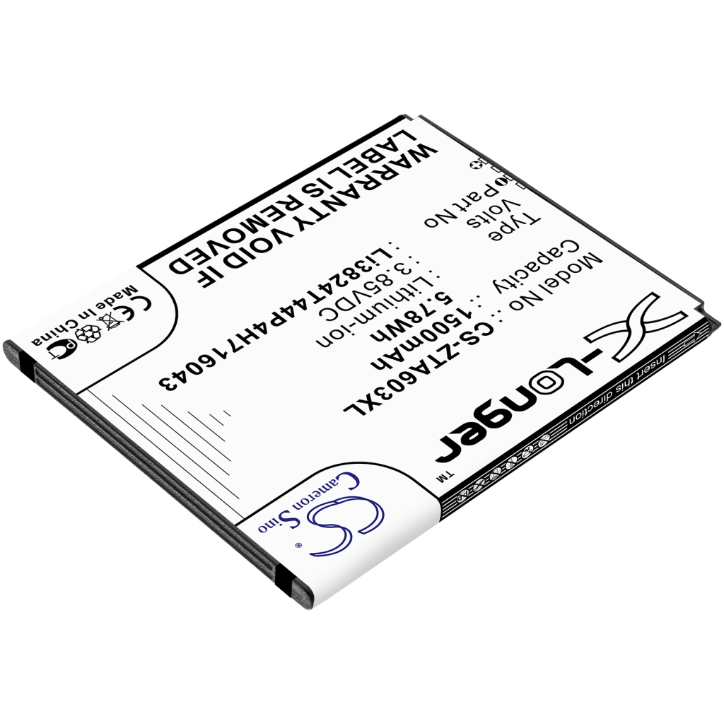 Înlocuire compatibilă pentru bateria ZTE LI3824T44P4H716043