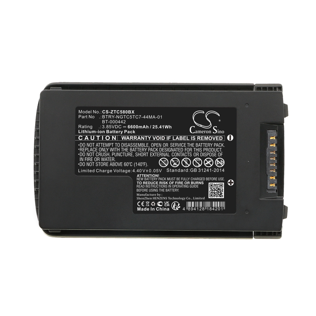 Baterie cod de bare, scanner Zebra CS-ZTC580BX