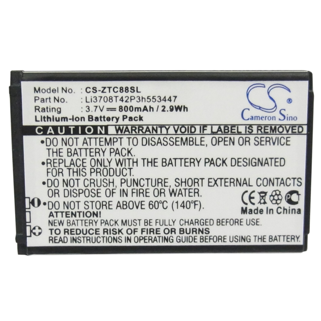 Înlocuire compatibilă pentru bateria ZTE LI3707T42P3H553447,LI3708T42P3H553447
